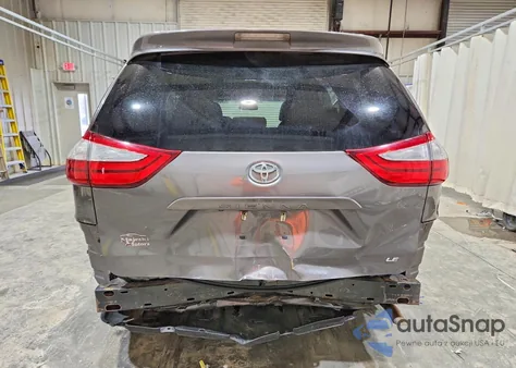 2016 Toyota Sienna Le из США, поврежденный, VIN 5TDKK3DC1GS727504